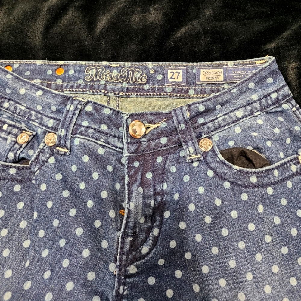 Miss me 27 skinny jeans
